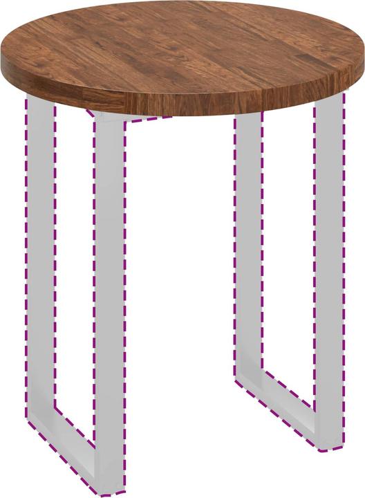 Produktbild vidaXL Moderne Möbel (70 x 70 x 4 cm)