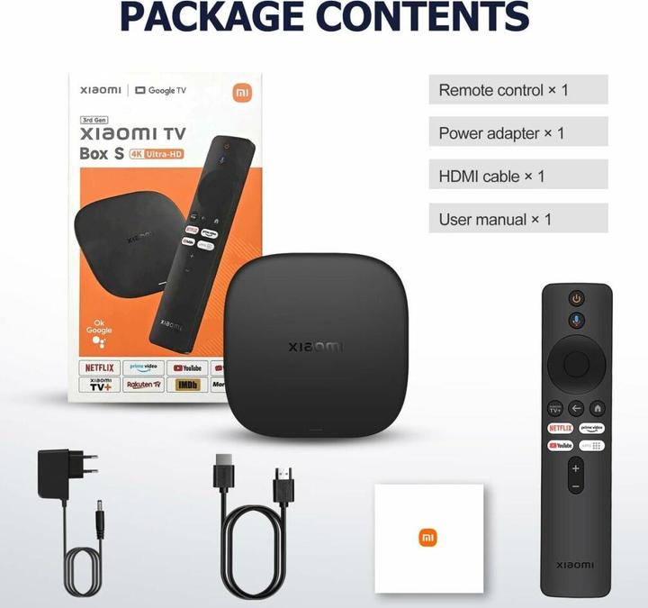 Actual product image Xiaomi Mi TV Box S (3rd Gen) EU (32 GB)