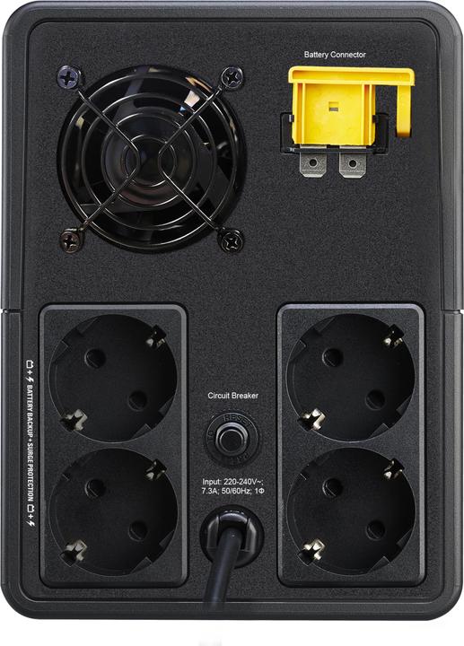 Actual product image APC Easy UPS BVX Series BVX1600LI-GR (1600 VA, 900 W, Line-interactive UPS)