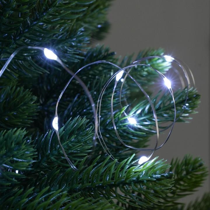 Produktbild Hermex LED Kupferdraht-Lichterkette 2m Weihnachtslichterkette Deko-Lichter (2 m)