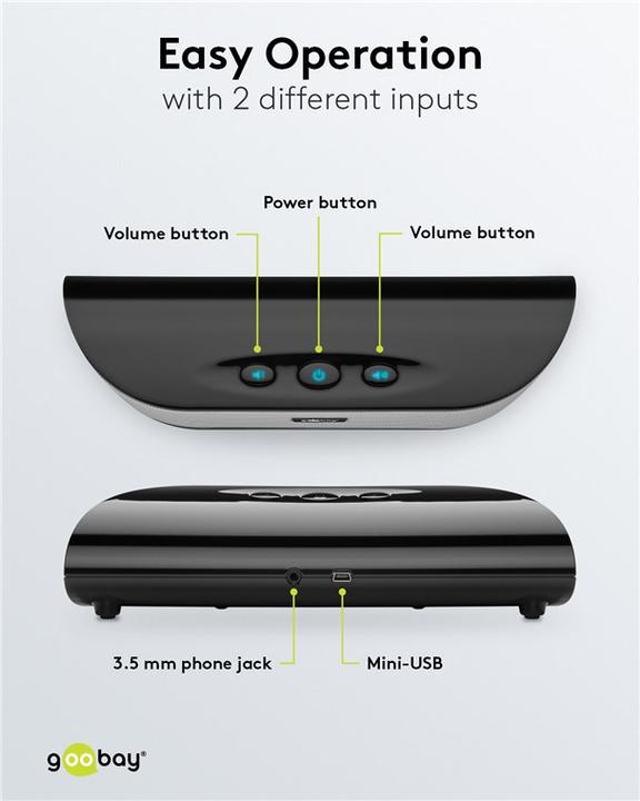 Actual product image Goobay SoundBar (2.0 Channel)