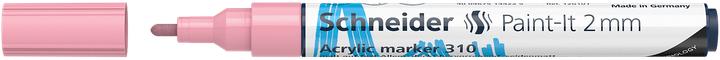 Valeurs nutritives et ingrédients Schneider Marqueur acrylique Paint-It 310 2mm rose pastel (1x)