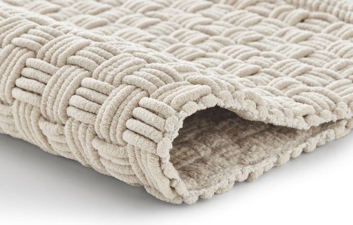 Produktbild Kleine Wolke Badteppich Matino 60 x 100 cm, Beige (60 x 100 cm)