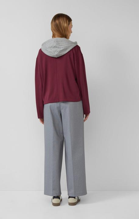 Produktbild s.Oliver Sweatshirt Scuba-Sweatjacke mit herausnehmbarem Einsatz (38)