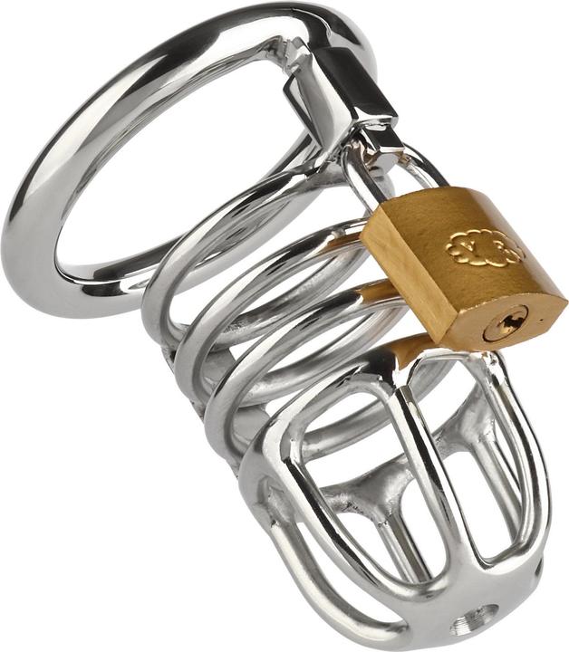 Mr. Steel Master Chastity Cock Cage