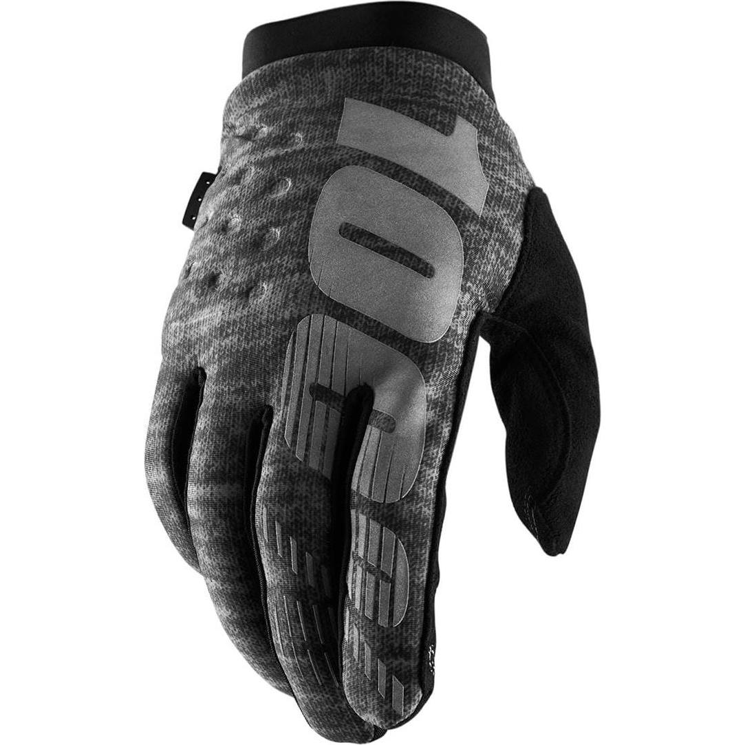 100%, Unisex, Handschuhe, Brisker Handschuhe, Grau, (L)