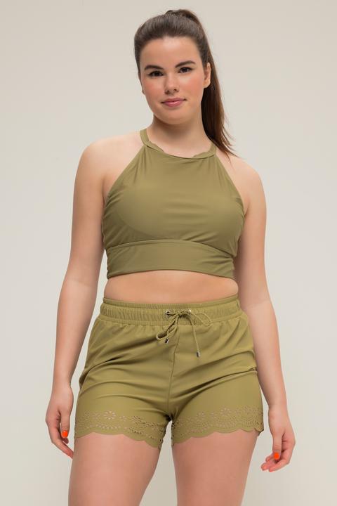 Produktbild Studio Untold Badeshorts, weites Bein, Lasercut-Saum (42, 44)