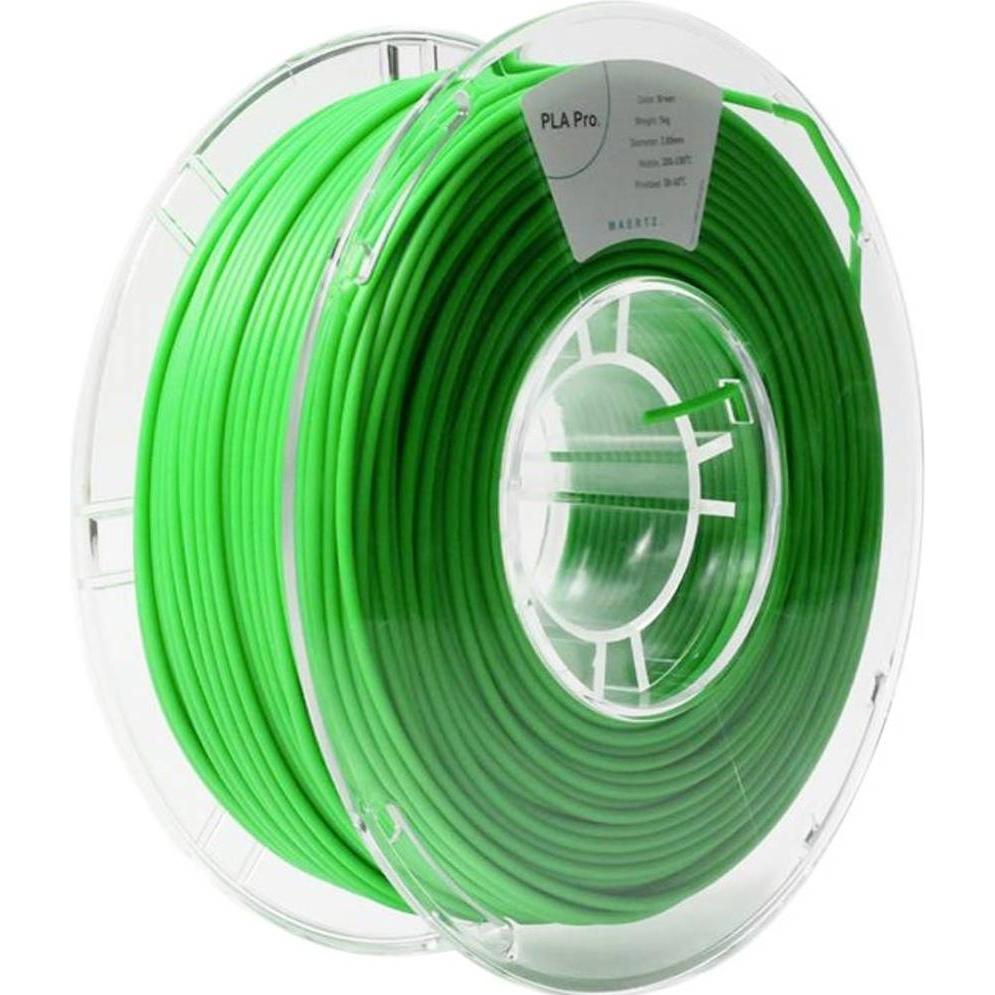 Maertz PLA Pro Green 2,85 mm 1.000 g (PLA-R, 2.85 mm, 1000 g, Grün), 3D Filament, Grün