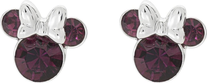 Produktbild NoName MINNIE - Clous d'Oreilles Anniversaire en Laiton Plaqué - Janvier (Sterling Silber)