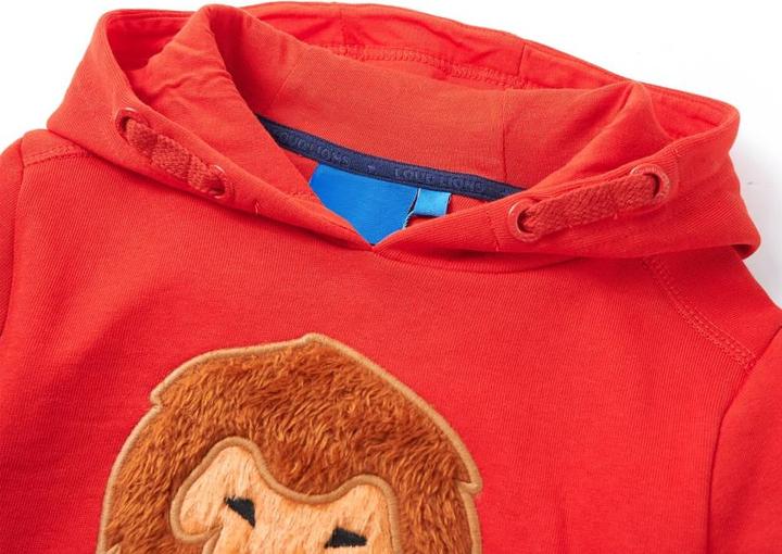 Image du produit VidaXL Sweat à capuche enfant rouge 92,Composition : 92 % coton. 8 (92)