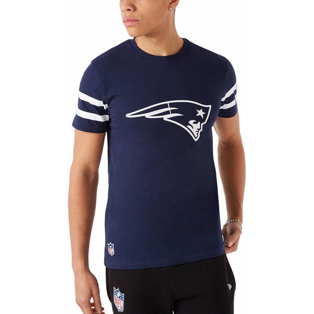 New Era, Herren, Shirt, NFL Jersey Style New England Patriots, Blau, (L)