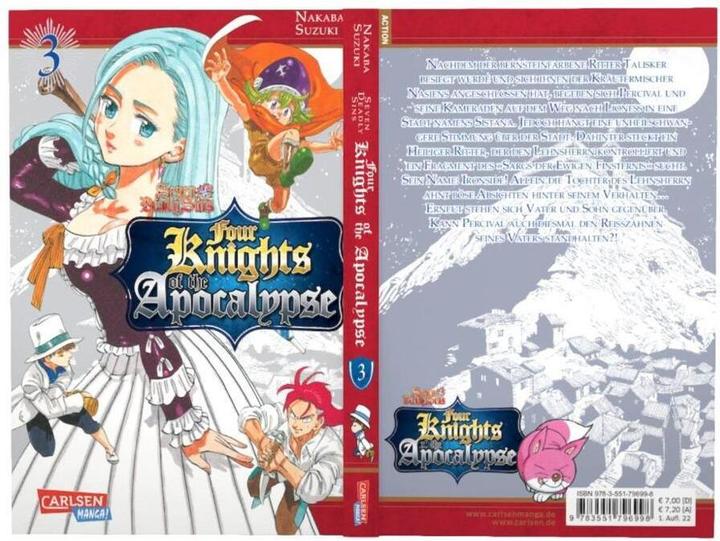 Actual product image Seven Deadly Sins: Four Knights of the Apocalypse 3 (German, Lasse Christian Christiansen, Suzuki Nakaba, 2022)
