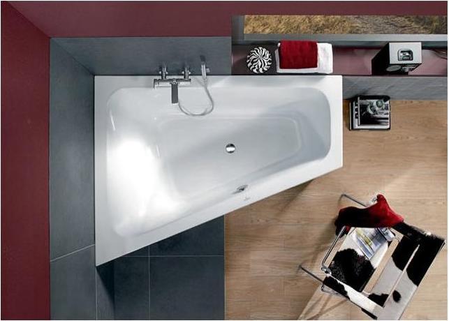 Productafbeelding Villeroy & Boch V&B LOOP & FRIENDS inbouw bad 1750x1350mm links uitvoering wit (215 l, 175 cm, 135 cm)