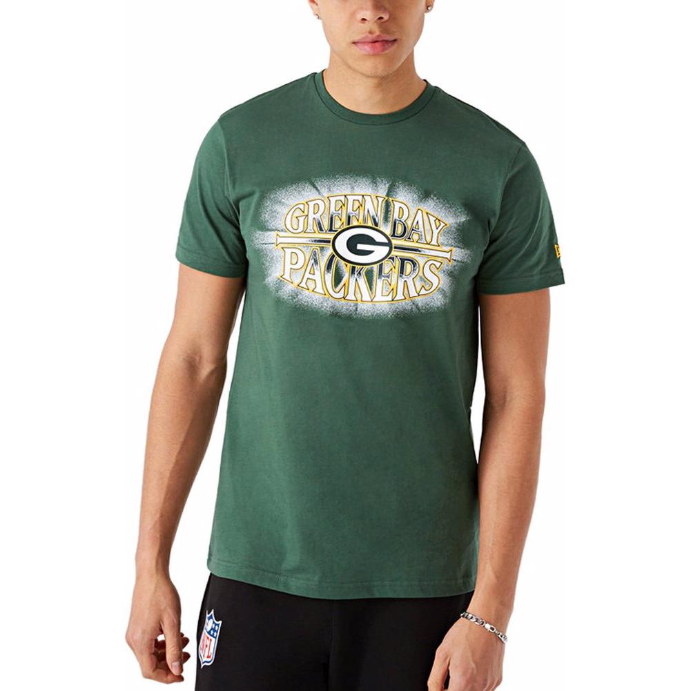 New Era, Herren, Shirt, NFL Football Green Bay Packers, Grün, (S)