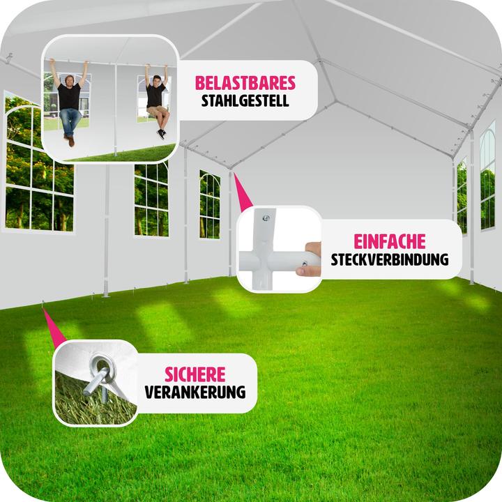 Actual product image tectake Garden (600 cm, 400 cm)