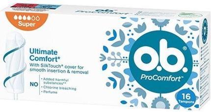 Produktbild o.b. O.B ProComfort Super tampons 16 pcs. (16 x)