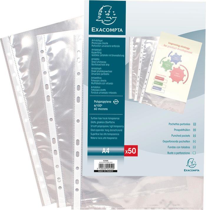 Image du produit Exacompta Pochettes pour prospectus (A4, 100x)