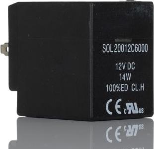 Image du produit RS PRO Bobine d'électrovanne, 12V c.c.