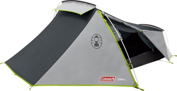 Coleman 2176908 Cobra 3 trekking tent 2 person tent (Tunnel tent, 3.30 kg, 3 persons)