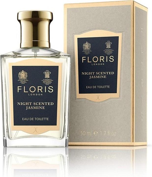 Actual product image Floris Night Scented Jasmine by Eau de Toilette Spray 50 ml (Eau de toilette, 50 ml)