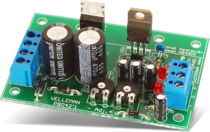 Produktbild Whadda Symmetrische 1 A- Stromversorgung (Stromkomponente)