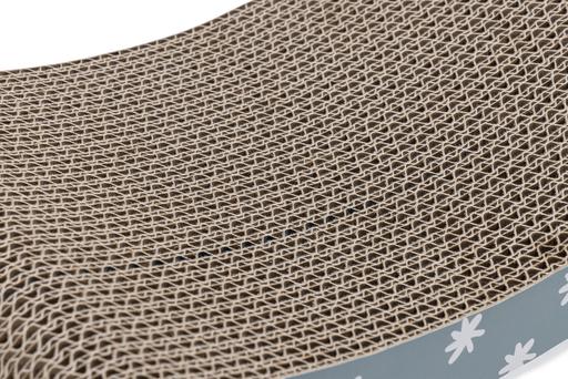Actual product image Beeztees Karton Kratzspielzeug Hide (8 cm, Blue)