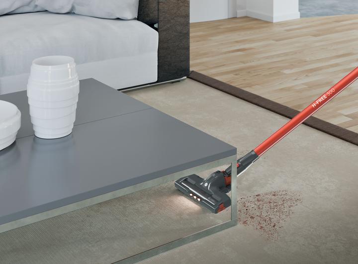 Actual product image Hoover H-FREE 300 HF322AFP 011 cordless Grey, Titanium Bagless