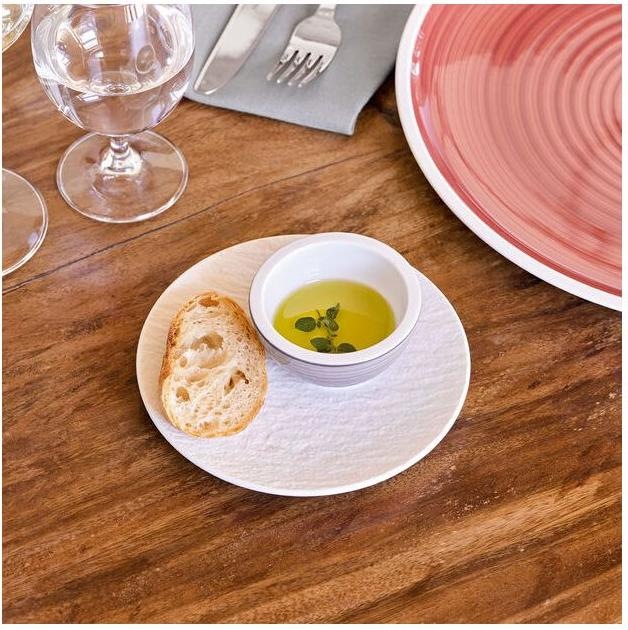 Image du produit Villeroy & Boch Brotteller Manufacture Rock blanc (1 x, 16 cm)