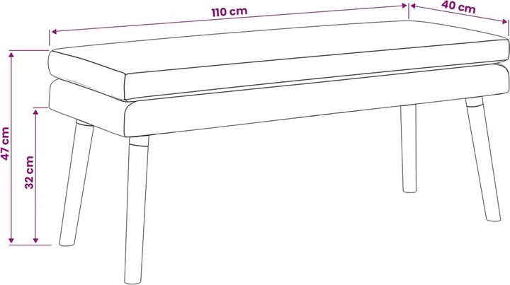 Produktbild vidaXL Weiche Sitzmöbel (40 cm)