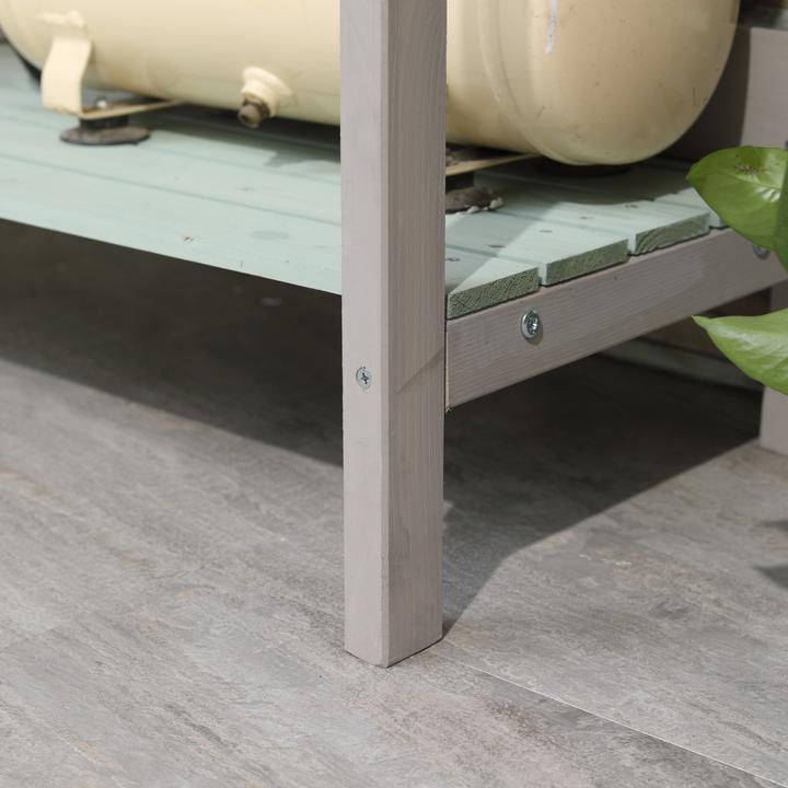 Image du produit Homcom Table de plantation avec tiroir et bac