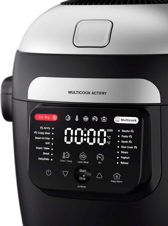 Productafbeelding OBH Nordica Multicook Actifry Multi-cooker and Air Fryer, 6 L, black
