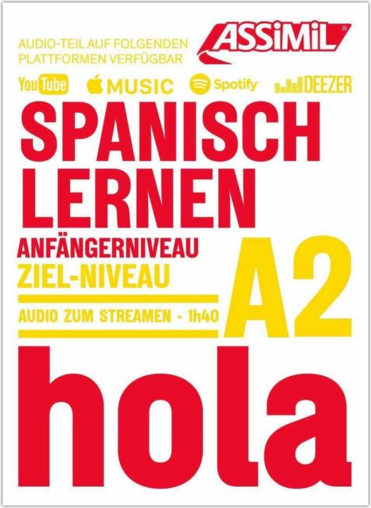 Immagine prodotto Spanisch lernen - Audio-Sprachkurs - Niveau A1-A2 (Tedesco, Assimil S. A. S., 2023)
