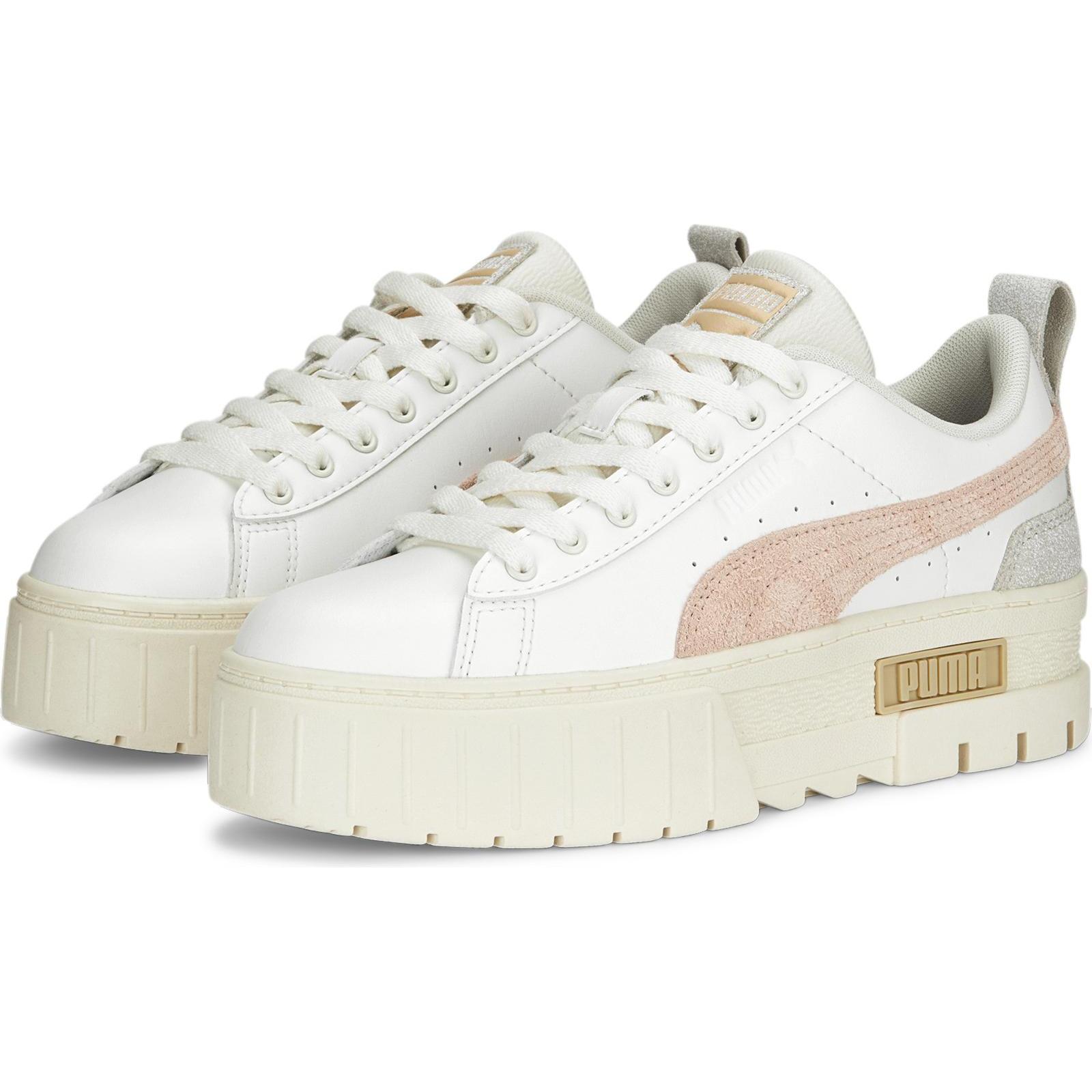 Puma, Damen, Boots + Stiefel, Mayze Thrifted Wns, Weiss, (38)