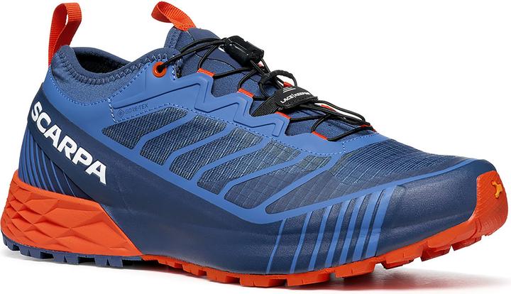 Blue, spicy orange