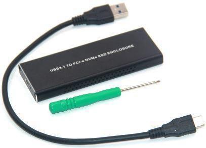 Actual product image CoreParts M.2 PCIe NVME to USB 3.0 (M.2)