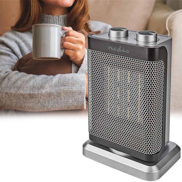 Actual product image Nedis HTFA17GY Ceramic fan heater (1500 W)