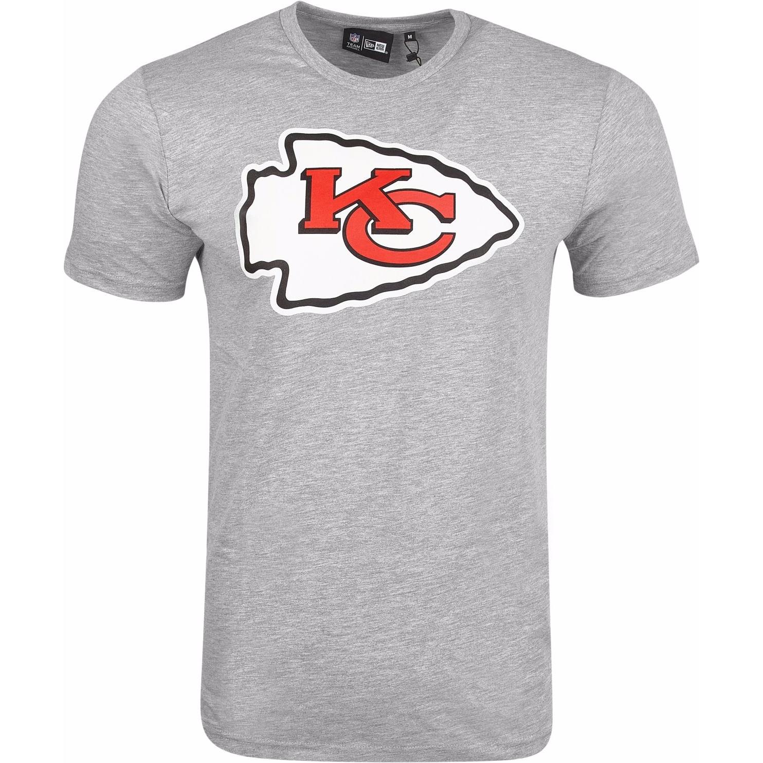Thumbnail - New Era, Herren, Shirt, Football NFL Kansas City Chiefs, Grau, (M)