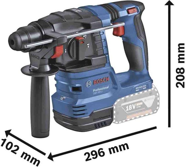 Actual product image Bosch Professional Bosch 7 Tool Kit GSB+GDX+GWS+GST+GBH+GSA+GLI