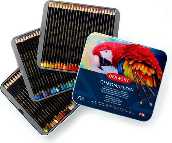 Actual product image Derwent Chromaflow (Multicoloured, 72 x)