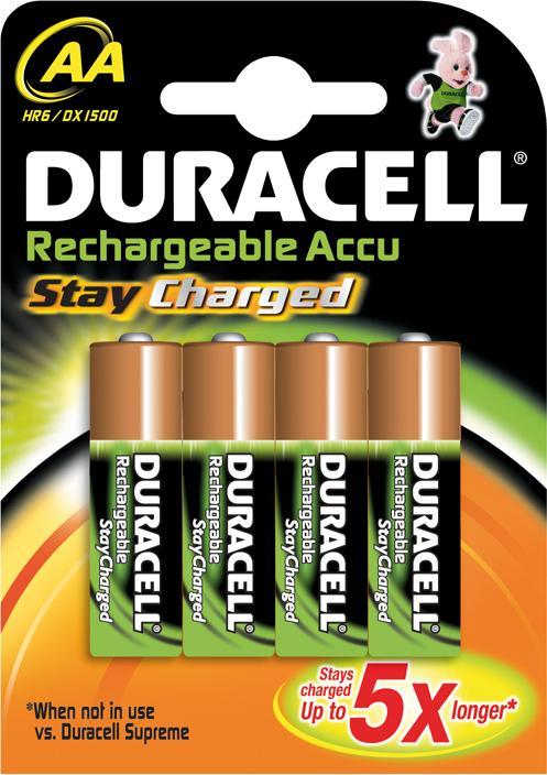 Image du produit Duracell () (4 pcs, AA, 2000 mAh)