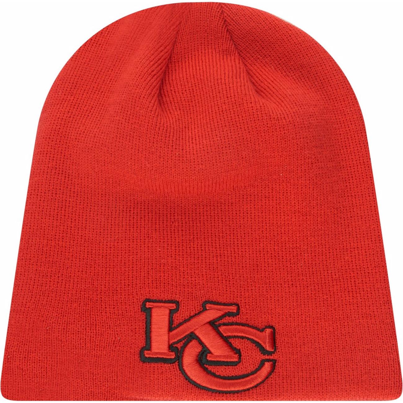 New Era, Herren, Mütze, Knit Beanie NFL Elemental Logo, Rot, (One Size)
