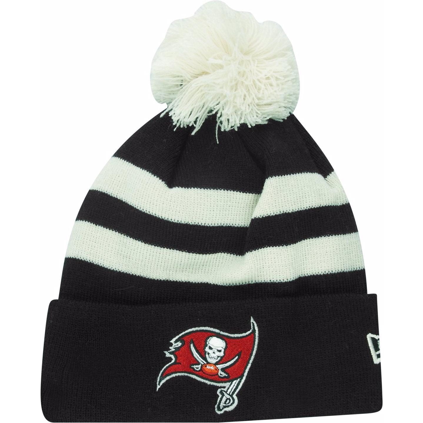 New Era, Herren, Mütze, Bommel Beanie NFL, Schwarz, (One Size)