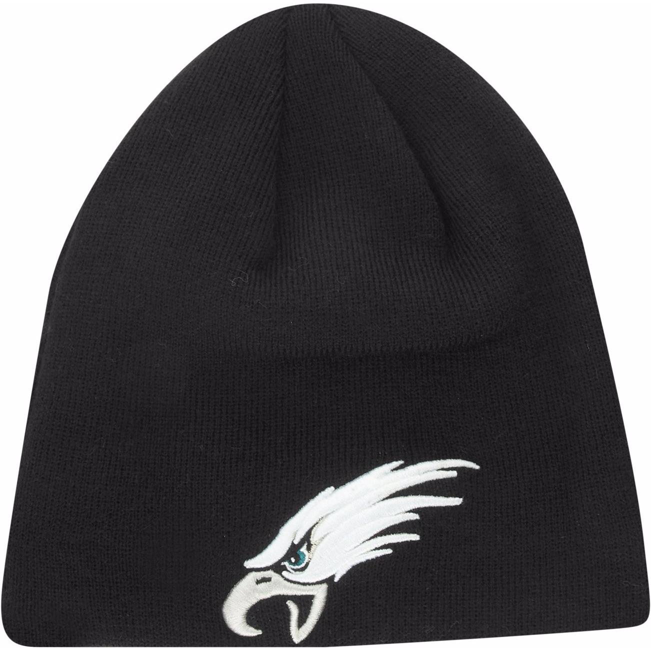 New Era, Herren, Mütze, Knit Beanie NFL Elemental Logo, Schwarz, (One Size)