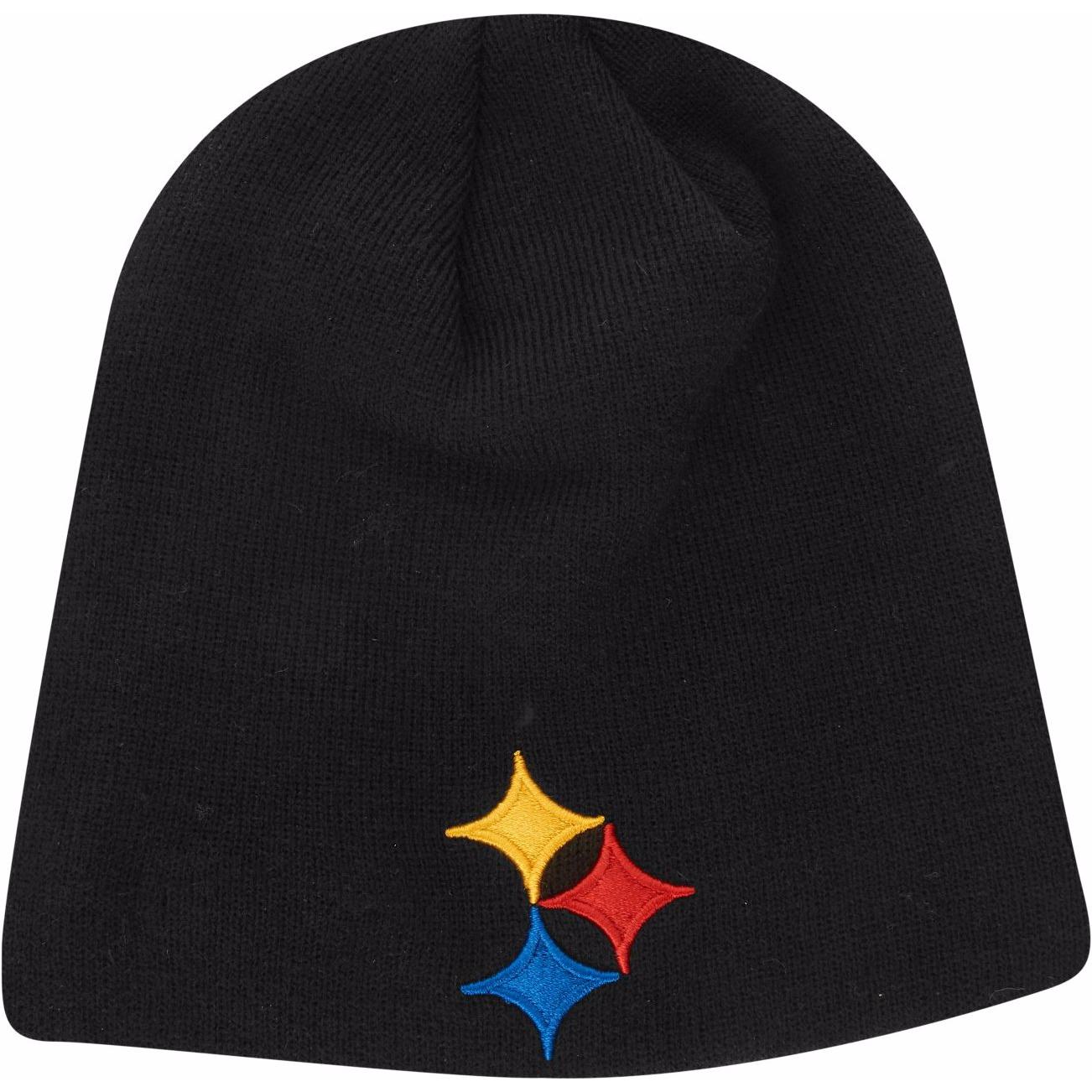 New Era, Herren, Mütze, Knit Beanie NFL Elemental Logo, Schwarz, (One Size)