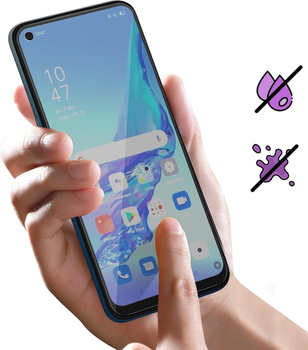Actual product image Bigben Connected Glass screen protector (1 Piece, Oppo A53s)