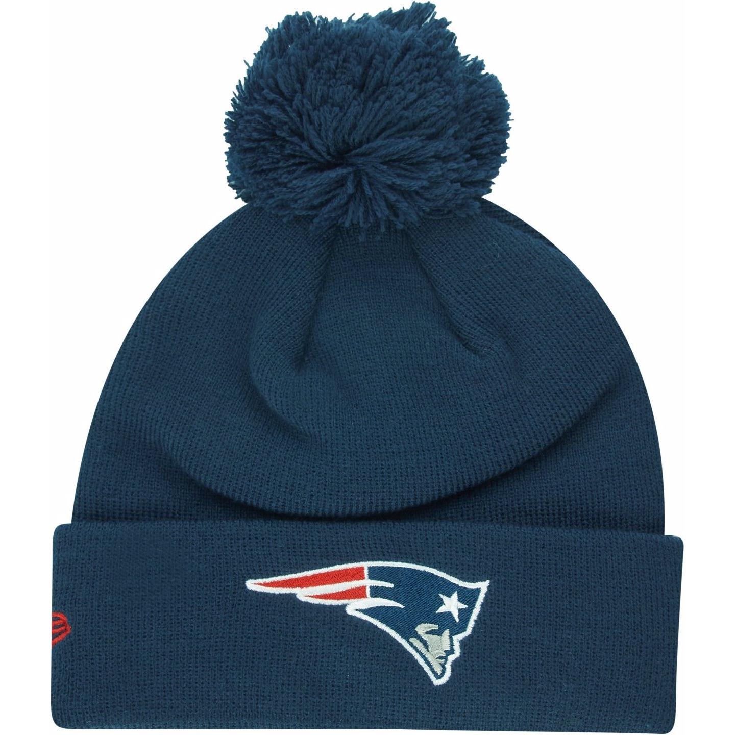 Thumbnail - New Era, Herren, Mütze, Bommel Beanie NFL Elemental Logo, Blau, (One Size)