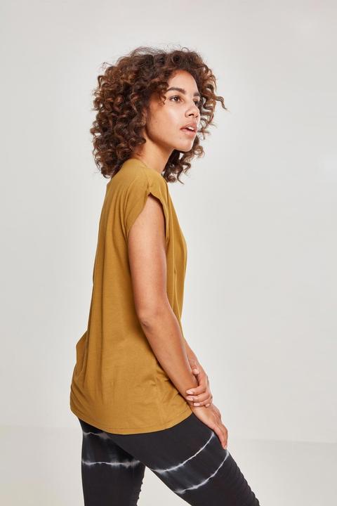 Actual product image Urban Classics Ladies Extended Shoulder Tee (L)