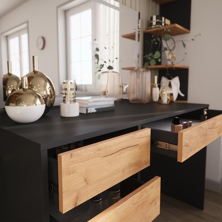 Produktbild Vicco Sherry mit LED-Spiegel (120 x 75 x 55 cm)