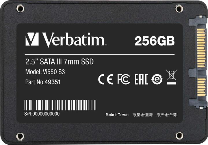 Produktbild Verbatim Vi550 S3 (256 GB, 2.5")