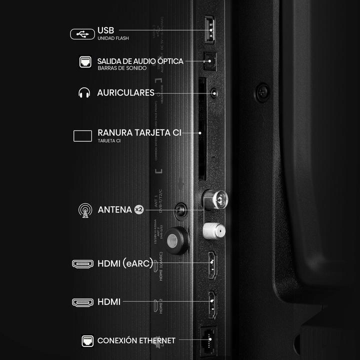 Actual product image Hisense TV 40A5Q (40", QLED, Full HD, 2025)